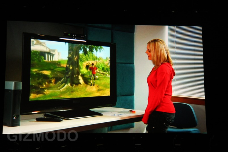 Illustration for article titled Xbox 360 Project Natal: Full-Body Motion Control One-Ups the Wii